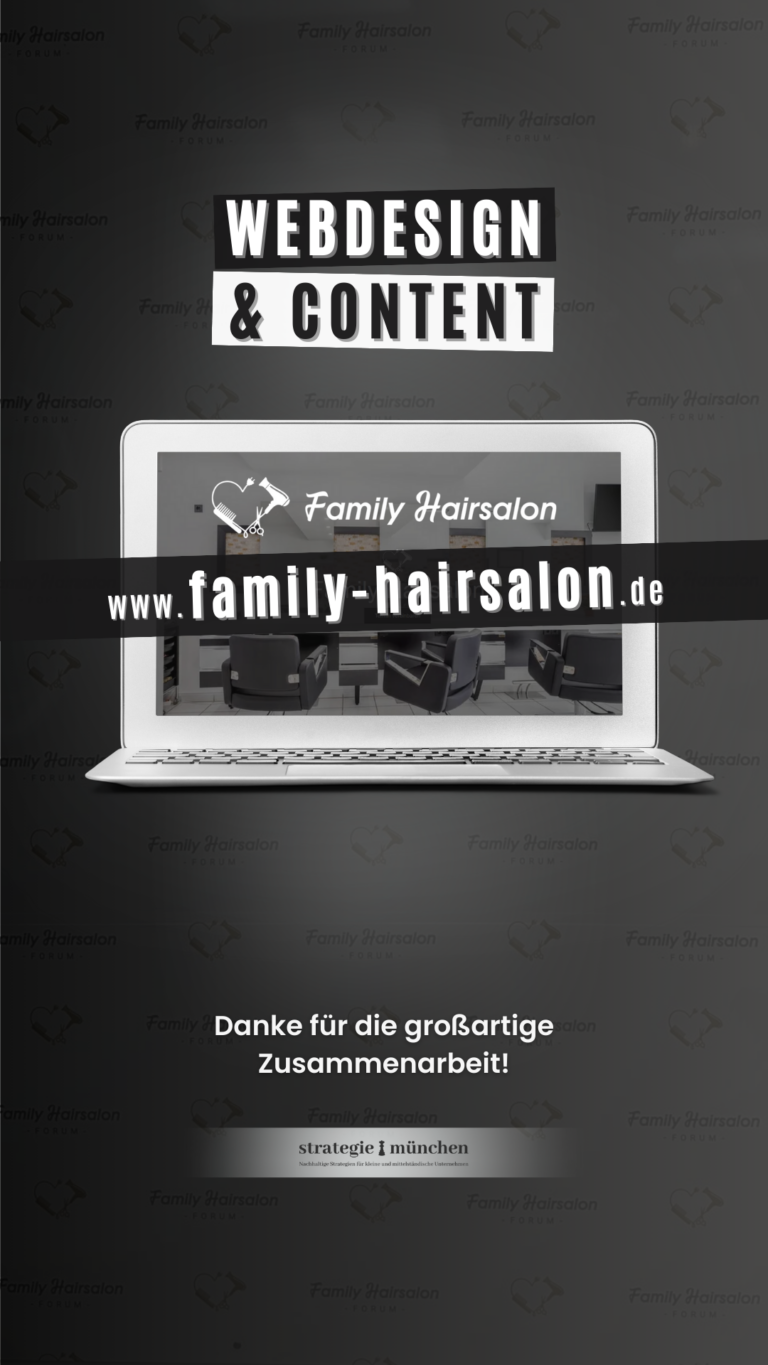 strategie münchen - webdesign - family hairsalon