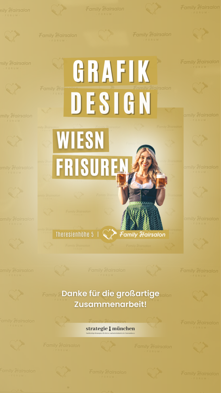 strategie münchen - grafik design - family hairsalon forum