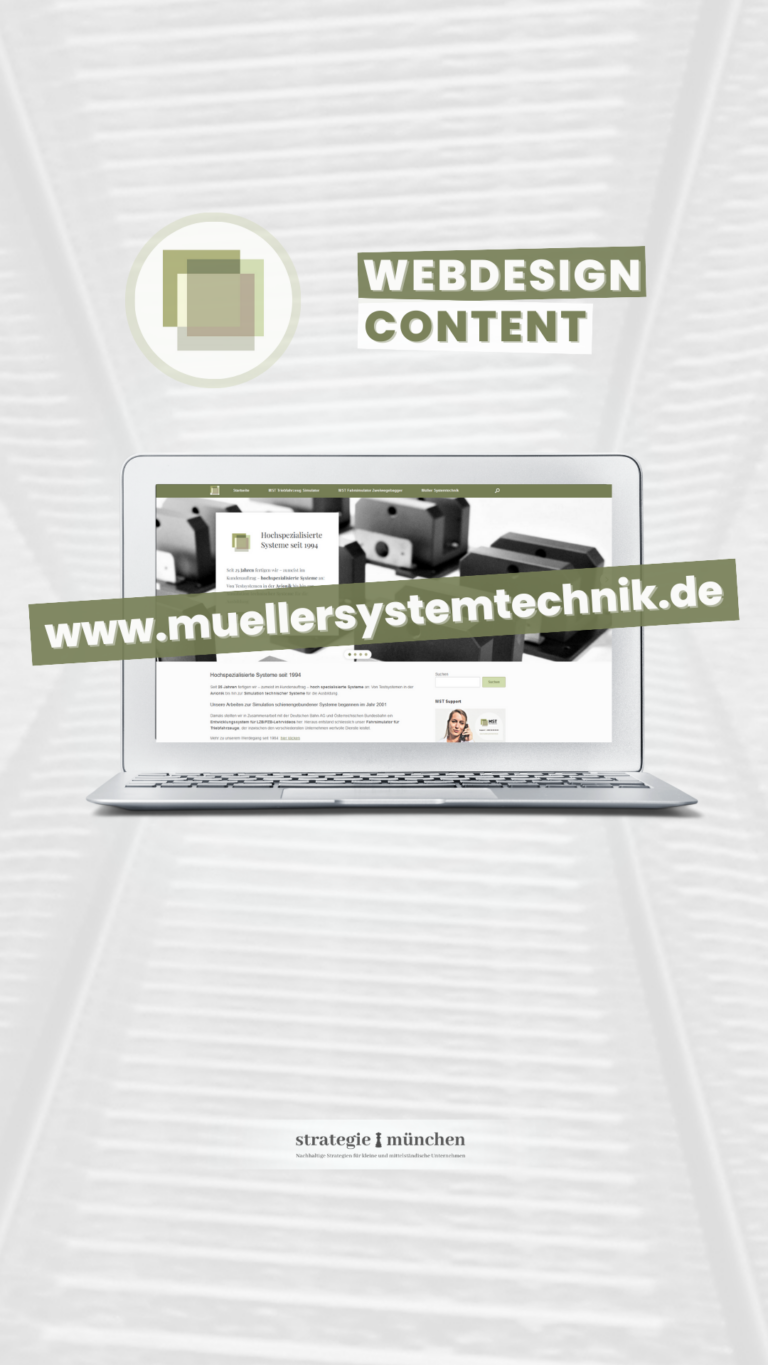 strategie münchen - webdesign - müller systemtechnik