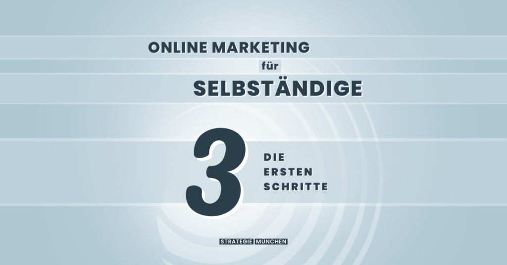 Erste Schritte Onlinemarketing