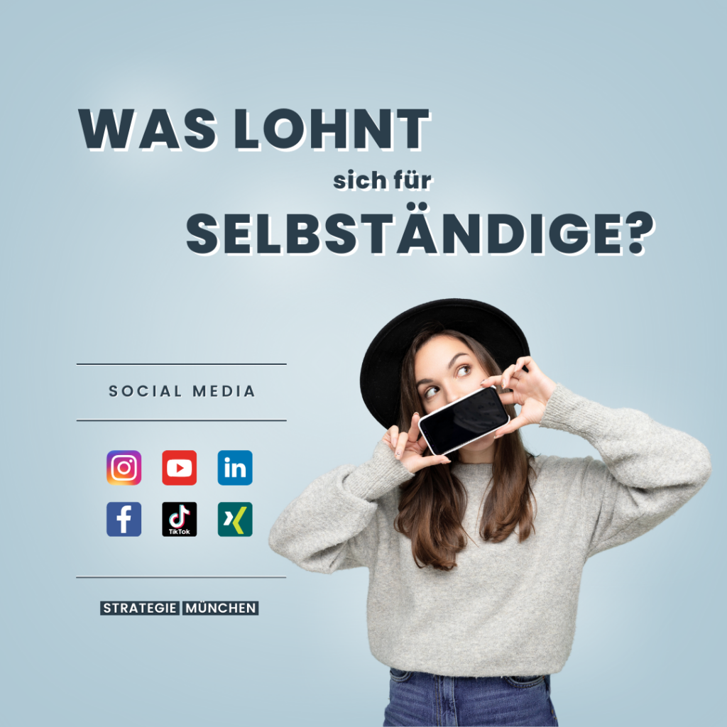 strategie münchen - Welche Social Media Portale?